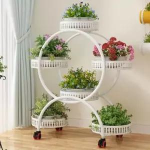 화분대 6단 화분 받침 대 진열대 정리대 선반 다이