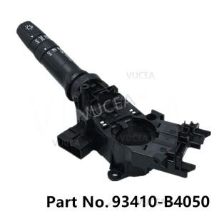 현대 호환 I10 2013- OEM 용 헤드 라이트 스위치 안개등 회전 신호등 레버 93410B4050 93410 B4050