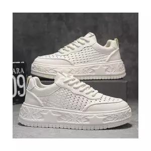 남성용 하이탑 보드화 여름 통기성 트렌드 통굽 펀칭 운동화 CH2