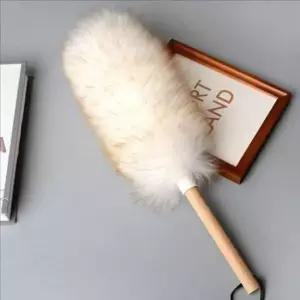 [SBD] 털이개 가정용 인테리어 양모 먼지 털이 정전기 먼지 청소용 대형