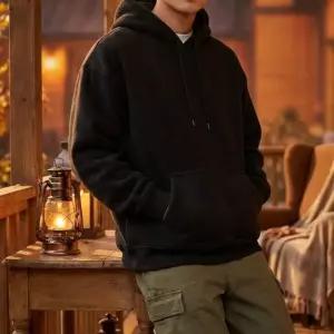 [라일리의류] Rly 커플티 여성 무지 기모 후드티 긴팔 티셔츠 데일