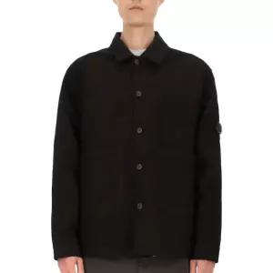 CP컴퍼니 25FW 코튼/나일론 더블 새틴 렌즈 유틸리티 오버셔츠 19CMOS286A-110471G