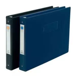 [문구] B4 규격 문서 정리용 링 바인다 흑색 1인치 오링