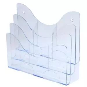 [문구/오피스] 파티션 정리대 서류 책자 브로셔 꽂이 부 안내문