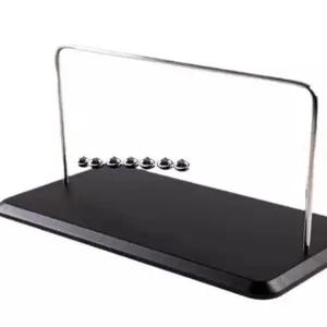 인테리어 크래들 뉴턴 진자 모빌 구슬 물리학 탄성 장식품 사무실 데코 소품