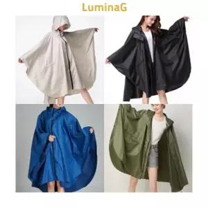 등산 캠핑용 판초우의 레인코트 비옷 우비 포함 가방 실용