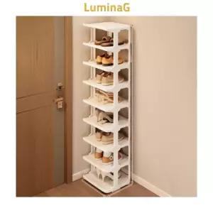 틈새공간활용 9단 신발정리대 0531 정 화이트 현관 신발장