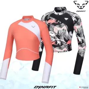 다이나핏 DYNAFIT YWM24210다이나핏여성 파도 UV차단 크롭 래쉬가드 수영복 기존가 79,000원 407773