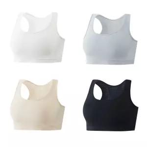 라텍스 트루리즈 스포츠 XL 탑 압박 블랙 주니어 심리스 여성 런닝 편한 노와이어 라텍스 속옷