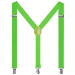 [콩심팥심]성인 멜빵 어른 얇은 어깨 집게멜빵 그린