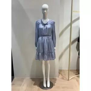 [백화점 홈쇼핑 정품] 플라스틱아일랜드 V넥 리본셔링 원피스 PR1WO702