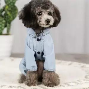 [반려] 반려동물 방수 우비 강아지 레인코트 판초 비옷