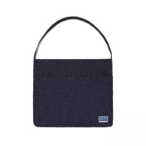 [LEE]LEE 코튼 라이트 에코백 네이비 LE2601BG03NA