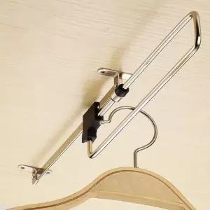 [라일리생활건강] Rly 레일형 옷걸이 바지수납 옷장용 수납행거