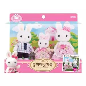 [콩심팥심]원앤원 콩지래빗 가족