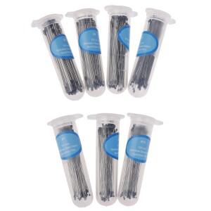 호환 100개 스테인리스 곤충 핀 표본 바늘 학교 실험실 연구  보존 도구