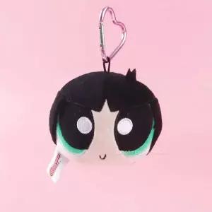 파워퍼프걸 버터컵 얼굴 가방고리 8cm(그린)