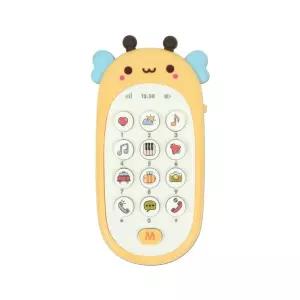 유아용 꿀벌 h37 휴대폰 전화기 벨루키 오즈토이 버튼식 멜로디 18개월 s001-m 스마트폰 핸드폰