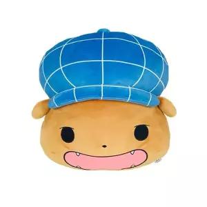 말랑말랑 얼굴쿠션 브라운 1P 캐릭터 봉제 인형 베개 거실쿠션