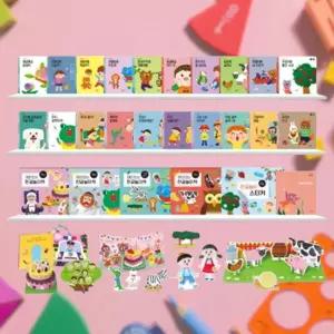 블루래빗 한글읽기 행복한 첫걸음 첫 한글시작 교육책 EQ발달 상상력자극