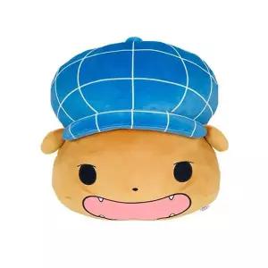 [골드스마일]말랑말랑 얼굴쿠션 브라운 1P 캐릭터 봉제 인형 베개 거실쿠션