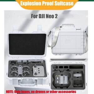 미니 소형 5 프로용 휴대용 드론 방폭 상자  필수 야외 항공  촬영  RC N3 충전 관리자 보관 상자.