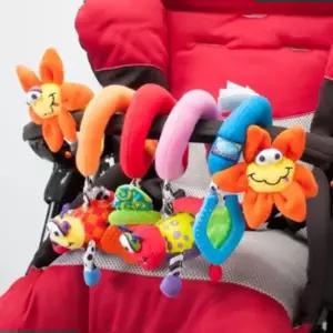 6개월아기장난감 유모차 장난감 딸랑이 안전가드 바 인형 촉감 놀이