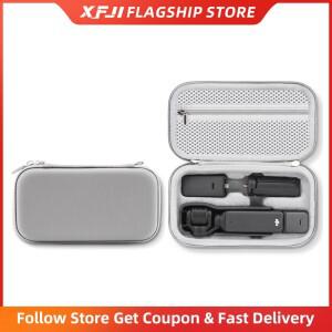 XFJI 휴대용 가방 DJI호환 오즈모 포켓 3 크리에이터 콤보 카메라 액세서리용 보호 하드 수납함 (손목 스트