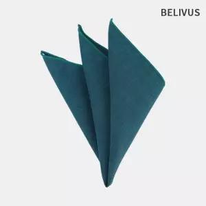 [빌리버스]빌리버스 남성 행커치프 손수건 무지 배색 라인 행거치프 BSMH001