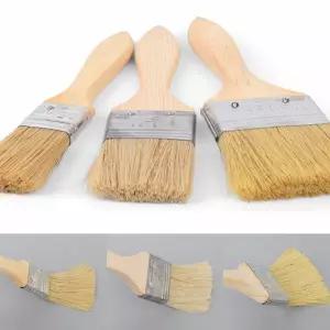 페인트붓 5cm 10개 평붓 막붓 수성 브러쉬 솔러쉬 페인트 소형 러쉬 형평 용붓 페인팅 빽붓 청소 젯소 도배