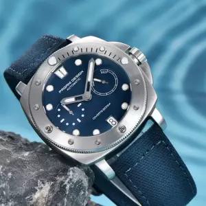 [백스테이]B277WC 오토매틱 완전방수 소가죽 나일론 남자시계