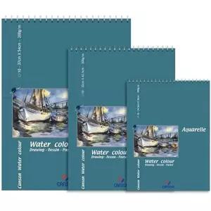 CANSON 수채 엠보싱 스케치북 8절크로키 디자인 아이디어 드로잉 그림 화방 준비물 화방용