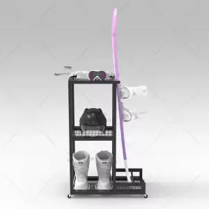 스노우보드 거치대 철제 선반 진열대 장비 정리 정리대