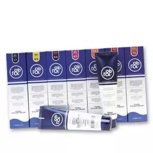 알앤비 미용실 피오레 바버샵 헤어 칼라크림 염색약 1제+2제 360ml