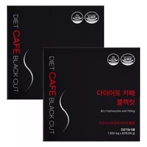 [단비] 올바른 블랙컷 커피맛 60포 x 2개