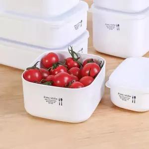 초소형밀폐통 사각 나카야 식품보관용기 2P 초소형 190ml 밀폐통 이유용품 초