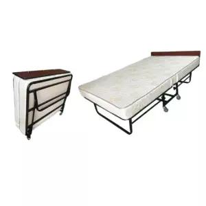 폴딩간이침대 접이식매트리스 농막 싱글 당직실 낮잠 폴딩 침대 폭 스트라이프 휴식 베드