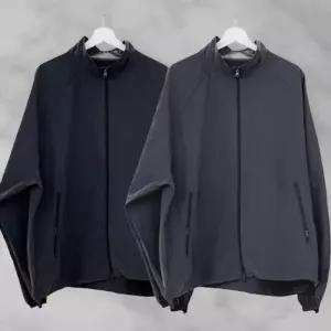 [옷자락]여성 남성 바람막이 나일론 오버핏 간절기 재킷