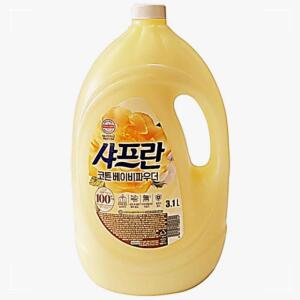 코튼앤크림 코튼베이비 -O 빨래세제 관공서 샤프란 파우더 학교 세탁 코튼향 섬유유연제 3