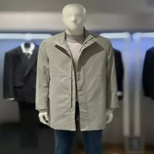 [트루젠]남성 간절기 베이지 스텐카라 트렌치코트