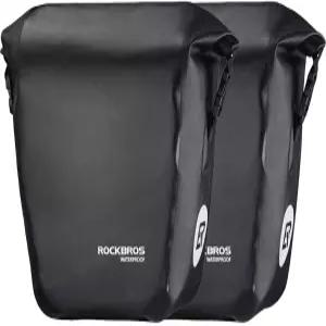 로크브로스 자전거 뒷주머니 방수 숄더백 2종 세트 패니어백 대용량 캐리어백