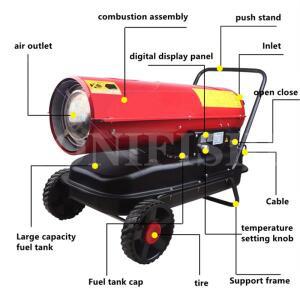 디젤 히터 50A-F 고출력 산업용 난방 50KW 온실