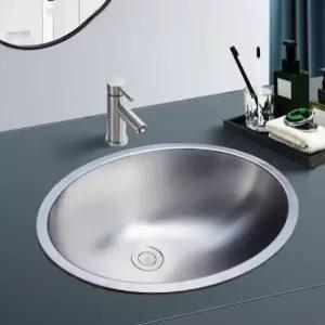 매립형 세면대 원형 스테인리스 원룸 싱크볼 개수대 요트 모던 욕실