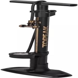 토피크 조블로우 투비 2단 자전거 펌프 튜브리스 및 표준 타이어 듀얼 스케일 게이지 롱 호스 내구성 있는