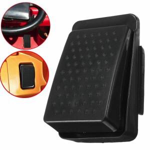 1pc 6V12V 풋 페달 리셋 제어 스위치 어린이를위한 범용 장난감 자동차 전동 휠 가속기