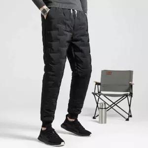 한겨울방풍바지 퀼팅바지 고주파압열 방한 패딩 방풍 빅사이즈 겨울 캠핑시입는