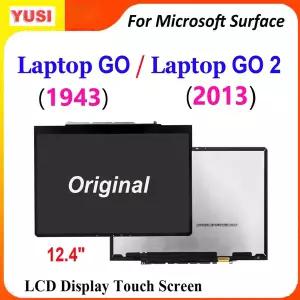 호환  12.4인치 Microsoft Surface Laptop GO 1943 LCD 디스플레이 터치 스크린 디지타이저 Laptop GO 2 20