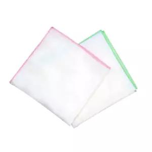 무형광 순면 가제 손수건 대 10매입 다용도 아기 아가 신생아 디자인