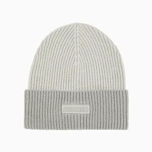 캘빈클라인 진 [CK ACC] 남녀공용 투톤 컬러 로고 패치 비니 4D8029G QBW - 그레이 107085