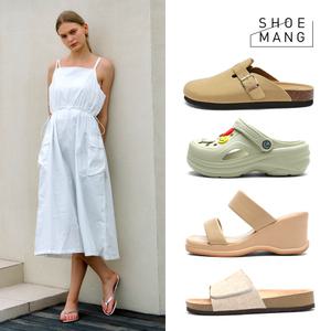 [PAPERPLANES&SNRD]여성신발 샌들 슬리퍼 클로그 샌달 아쿠아 바캉스 휴가 피서 물놀이 여름 휴양지